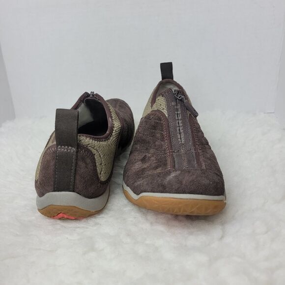 Merrell Lorelei Shoes Women's Size 8. Suede Front Zip Up Espresso J68748 Great - Picture 4 of 11